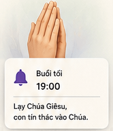 Nhắc nhở cầu nguyện